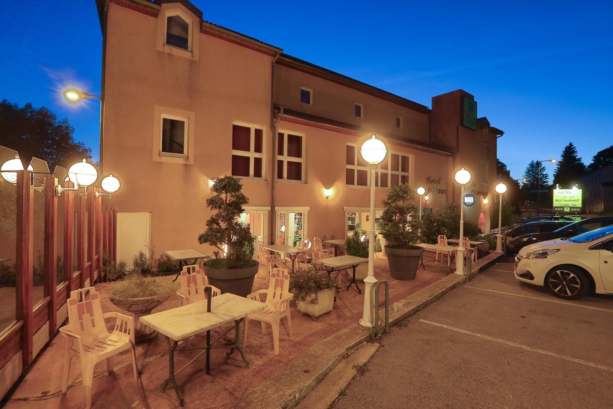 Logis Hotel Spa Restaurant Le Provence Lanarce Zewnętrze zdjęcie