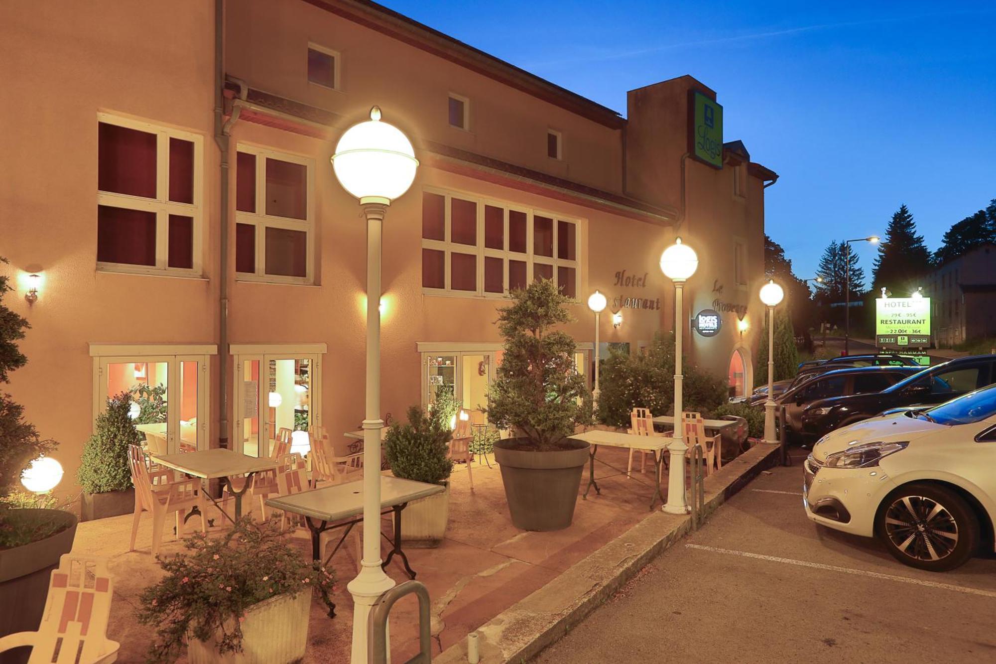 Logis Hotel Spa Restaurant Le Provence Lanarce Zewnętrze zdjęcie