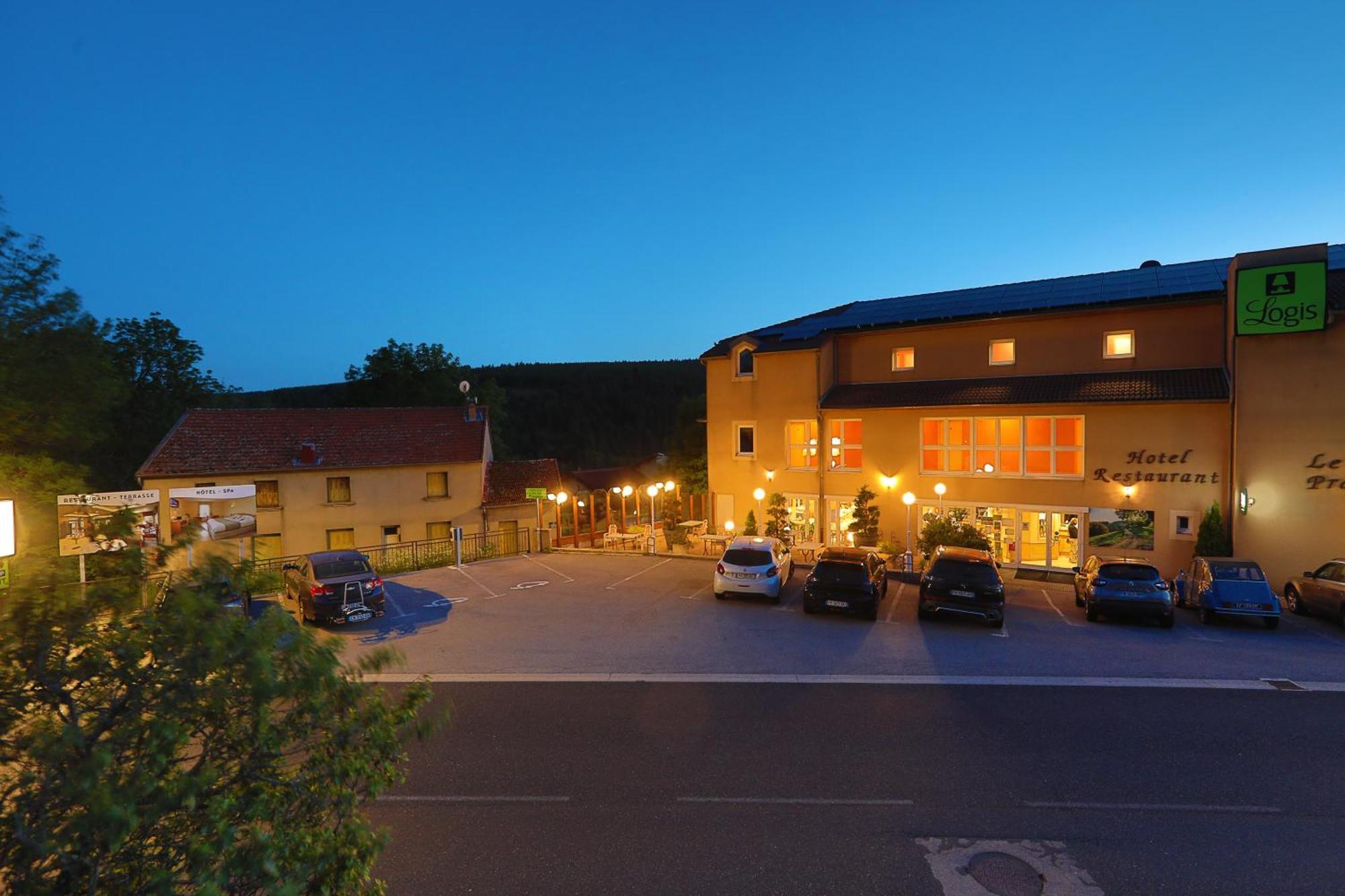 Logis Hotel Spa Restaurant Le Provence Lanarce Zewnętrze zdjęcie