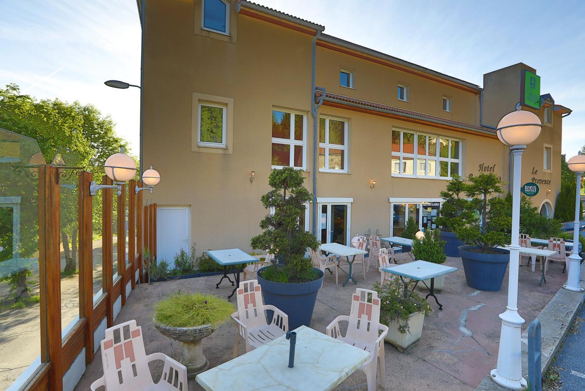 Logis Hotel Spa Restaurant Le Provence Lanarce Zewnętrze zdjęcie